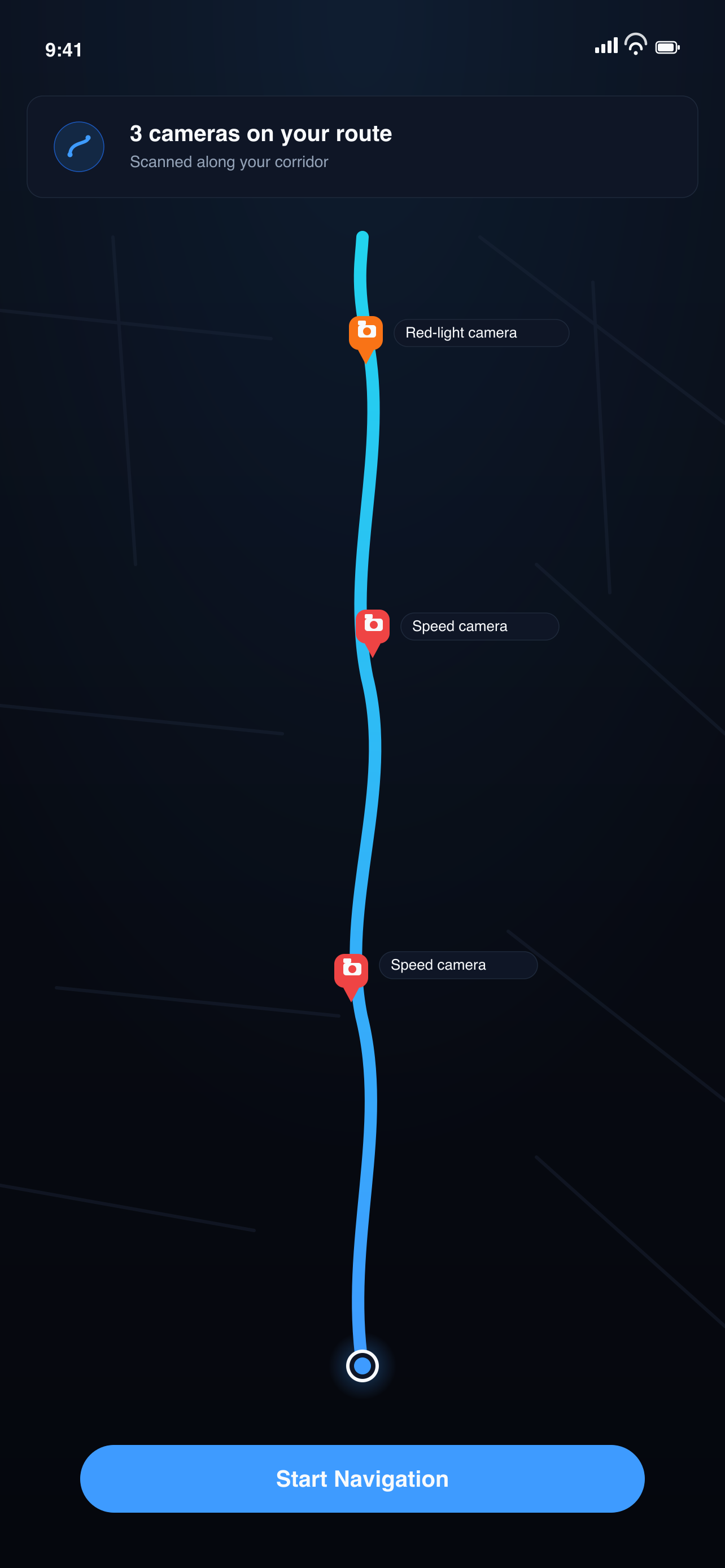 Threats on your route